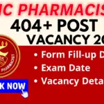 ESIC Pharmacist Vacancy 2025: 404+ Posts, Apply Online, Eligibility, Syllabus