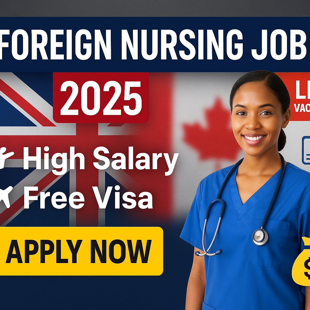 Foreign nursing vacancy 2025